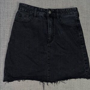 Hollister Ultra High Rise Denim Skirt